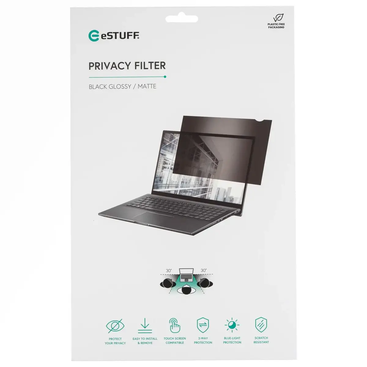 Фильтр конфиденциальности без рамки eSTUFF GLBB13287180 Photo 3