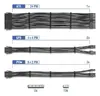 DELOCK PSU Extension Cable Set 30 cm 6-piece Photo 2