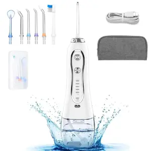 Portable waterproof irrigator Riff RF-HF6 — 3 modes, 7 nozzles, rechargeable