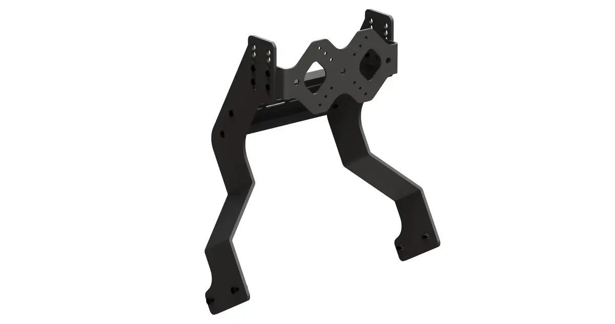 Lidojumu simulatora monitora statīvs Res-Tech GT MONITOR STAND INTEGRATED SINGLE Photo 5