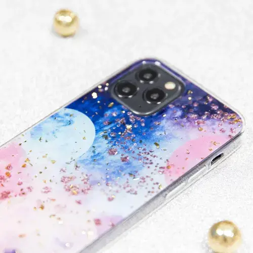 HQ Gold Glam case for Samsung S21 G991 Photo 2