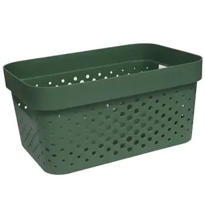 Storage basket ArtFlow Deny 25×17×12 cm green, model 9133644