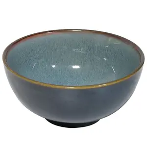 Керамическая миска KETLER Stone 15×7 см синяя