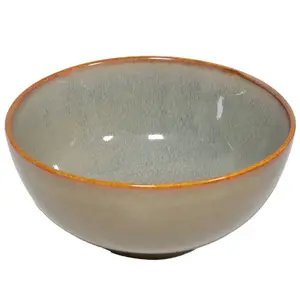 Ceramic bowl KETLER Stone 15×7 cm, grey