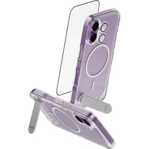 Aizsargmaciņš PanzerGlass CARE Feature Kick 3in1 priekš iPhone 17 ar ekrāna stiklu un kameras objektīva aizsardzību
