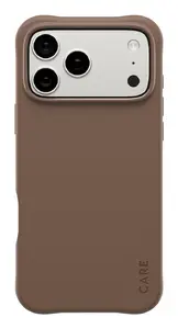 Чехол PanzerGlass CARE Samba Espresso с MagSafe для Apple iPhone 17 Pro Max коричневый полиуретановый