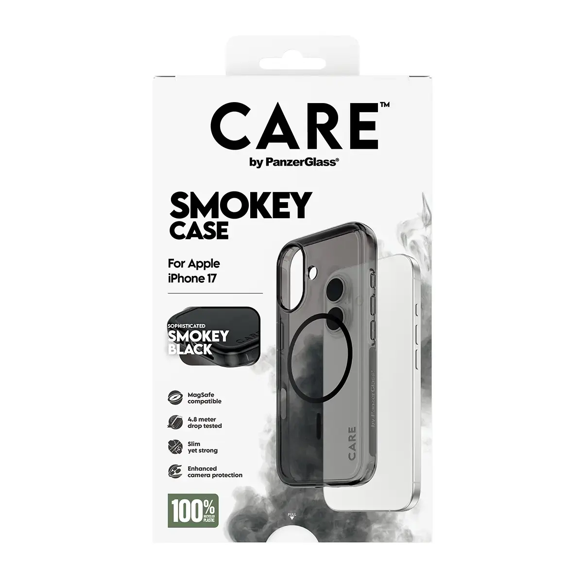 Vāks PanzerGlass CARE by Flagship Case Urban Explorer Smokey iPhone 17 Photo 3