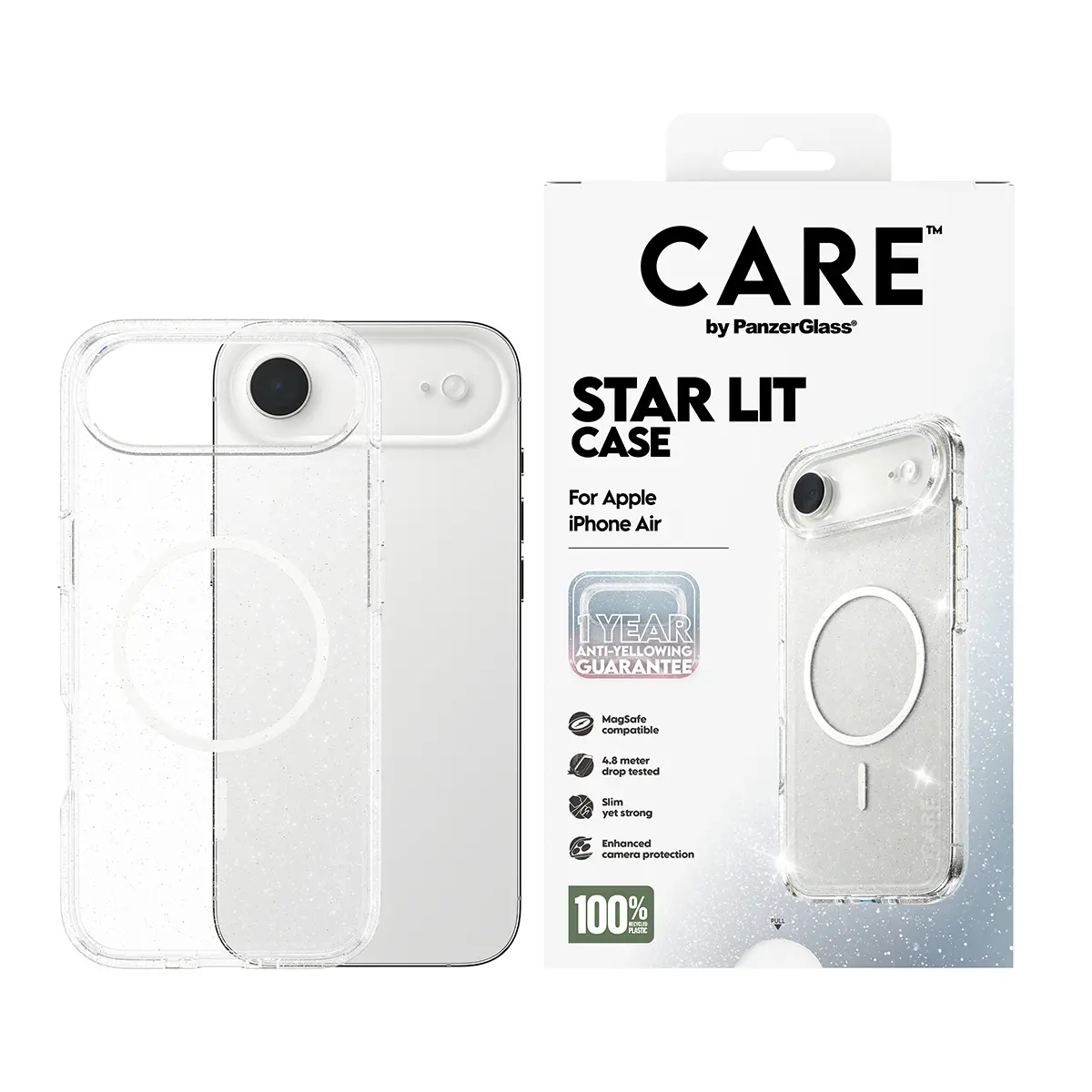 Чехол PanzerGlass CARE Star Lit MagSafe для iPhone Air Photo 2