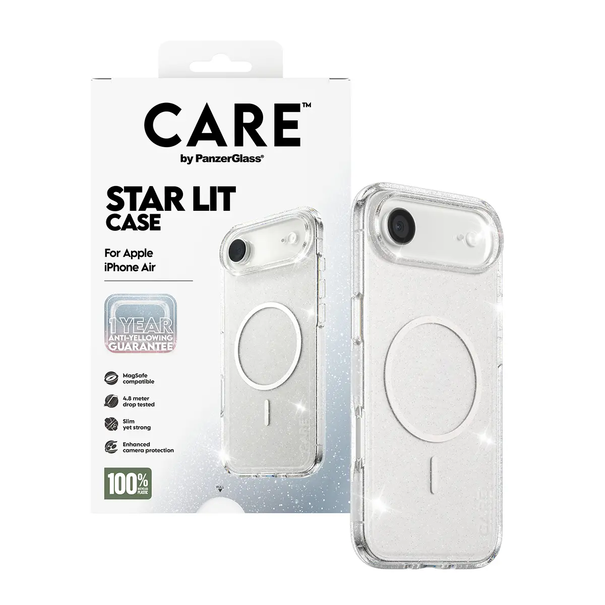 Чехол PanzerGlass CARE Star Lit MagSafe для iPhone Air Photo 5