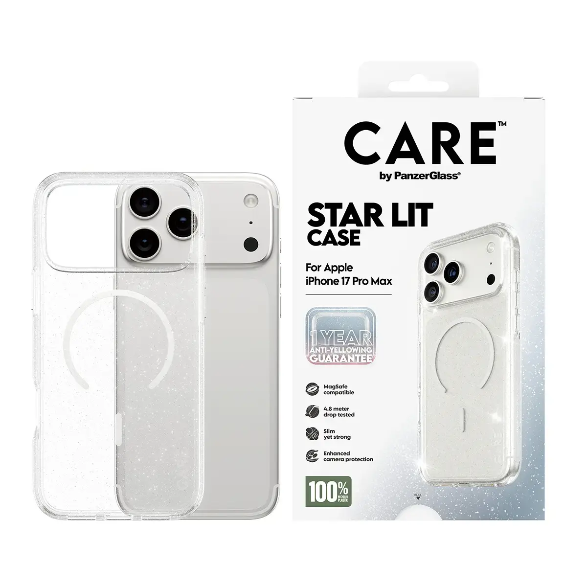 Vāks PanzerGlass CARE by Flagship Case Urban Explorer Star Lit iPhone 17 Pro Max Photo 2