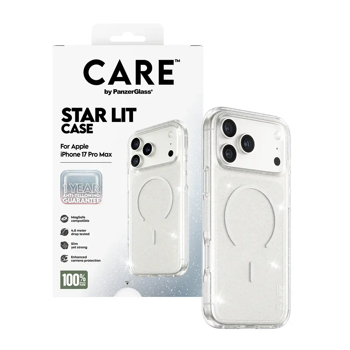 Vāks PanzerGlass CARE by Flagship Case Urban Explorer Star Lit iPhone 17 Pro Max Photo 5
