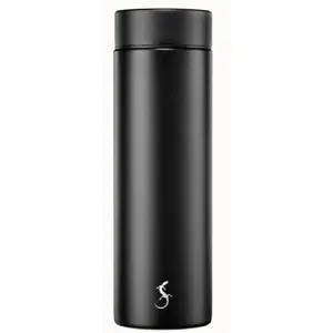 Termokrūze Lurch MINI DE5500270970 300 ml matēti melna, nerūsējošais tērauds ar vakuuma izolāciju