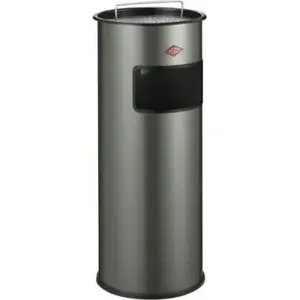 Trash Can Wesco 8012186 Stainless Steel with Ashtray