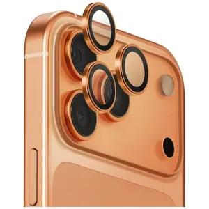 Защитное стекло для камеры Uniq для iPhone 17 Pro Max — алюминиевая рамка с аппликатором
