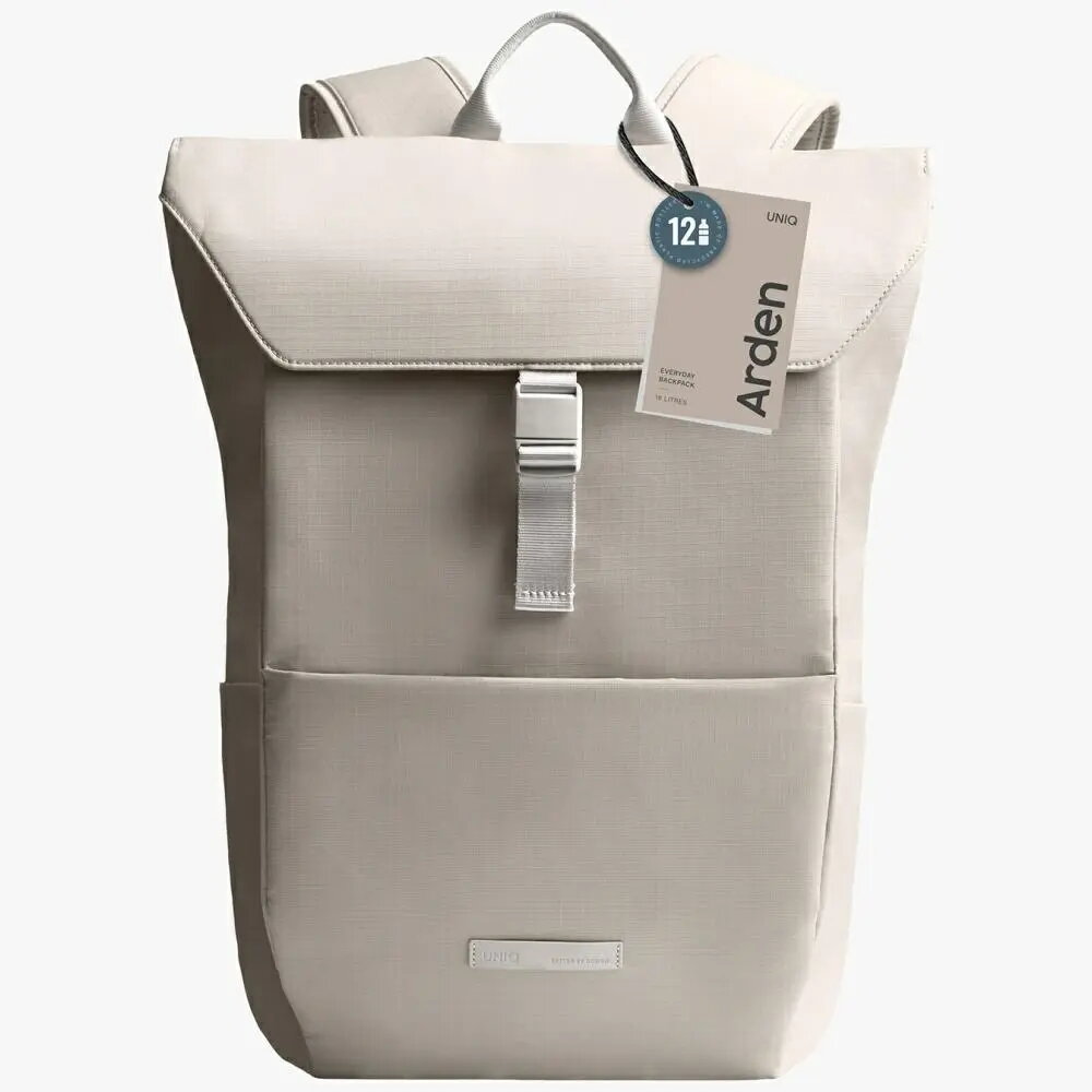Mugursoma Uniq Arden RPET 18L bēša