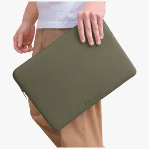 Laptop sleeve Uniq Cyprus Ridge Edition 14 inch — waterproof neoprene, green