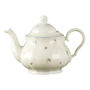 Teapot SELECT Marie-Luise Streublume 1.1 L — porcelain tea pot