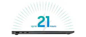 Long battery life with fast charging
