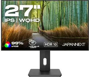 Monitors JAPANNEXT JN-27IPS4FLWQHDR-HSP 27" IPS WQHD, energoefektivitātes klase D