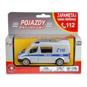 Механическая игрушка Спасательная машина Daffi B-434 Police Photo 1