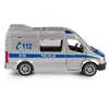 Mehāniskā rotaļlieta Glābšanas transportlīdzeklis Daffi B-434 Police Photo 3