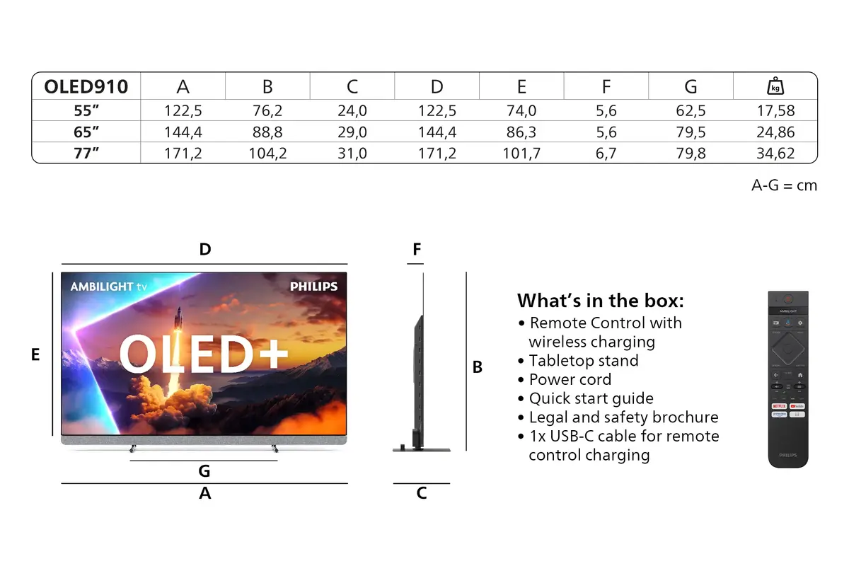 Television Philips 77OLED910/12 Photo 3