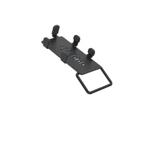 POS mount Ergonomic Solutions SpacePole Payment PAX A35 MultiGrip with handle Black Metal