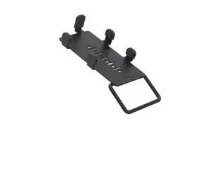 Ergonomic Solutions SpacePole Payment PAX A35 MultiGrip POS mount with handle, black metal