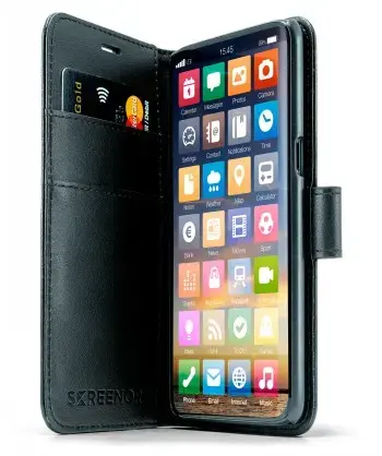 Maciņš SCREENOR Smart Vikbart Eco-Leather TPU Photo 3