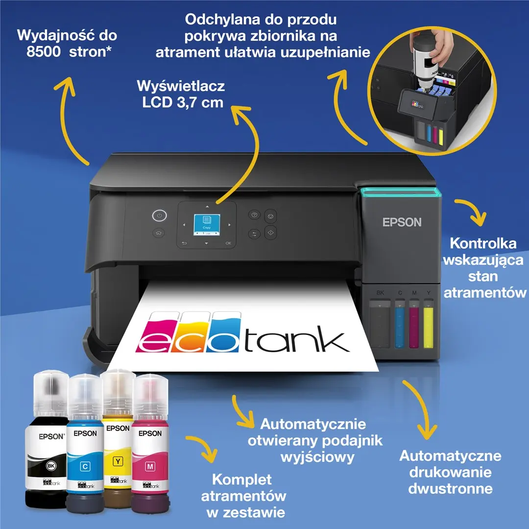 Epson EcoTank L4360 daudzfunkcionāls printeris Photo 11