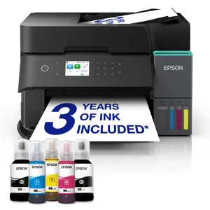 Epson EcoTank L6370 Krāsains tintes daudzfunkciju printeris A4 4800 x 1200 DPI Wi-Fi Ethernet ADF Duplekss Melns