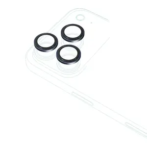Protective aluminium lens cover Epico for iPhone 17 Pro / 17 Pro Max, blue
