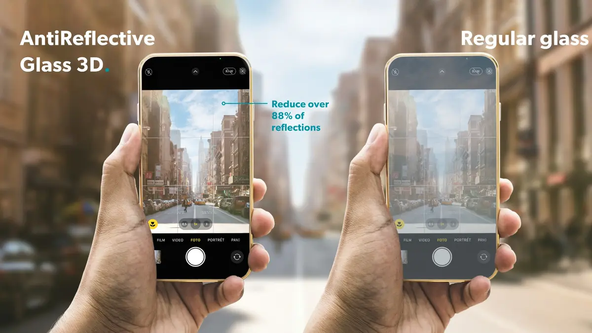 Epico AntiReflective Glass 3D для iPhone 17 Photo 3
