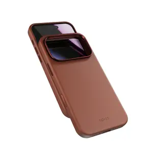 Epico Mag+ Leather Case iPhone 17 Pro brown Apple compatibility