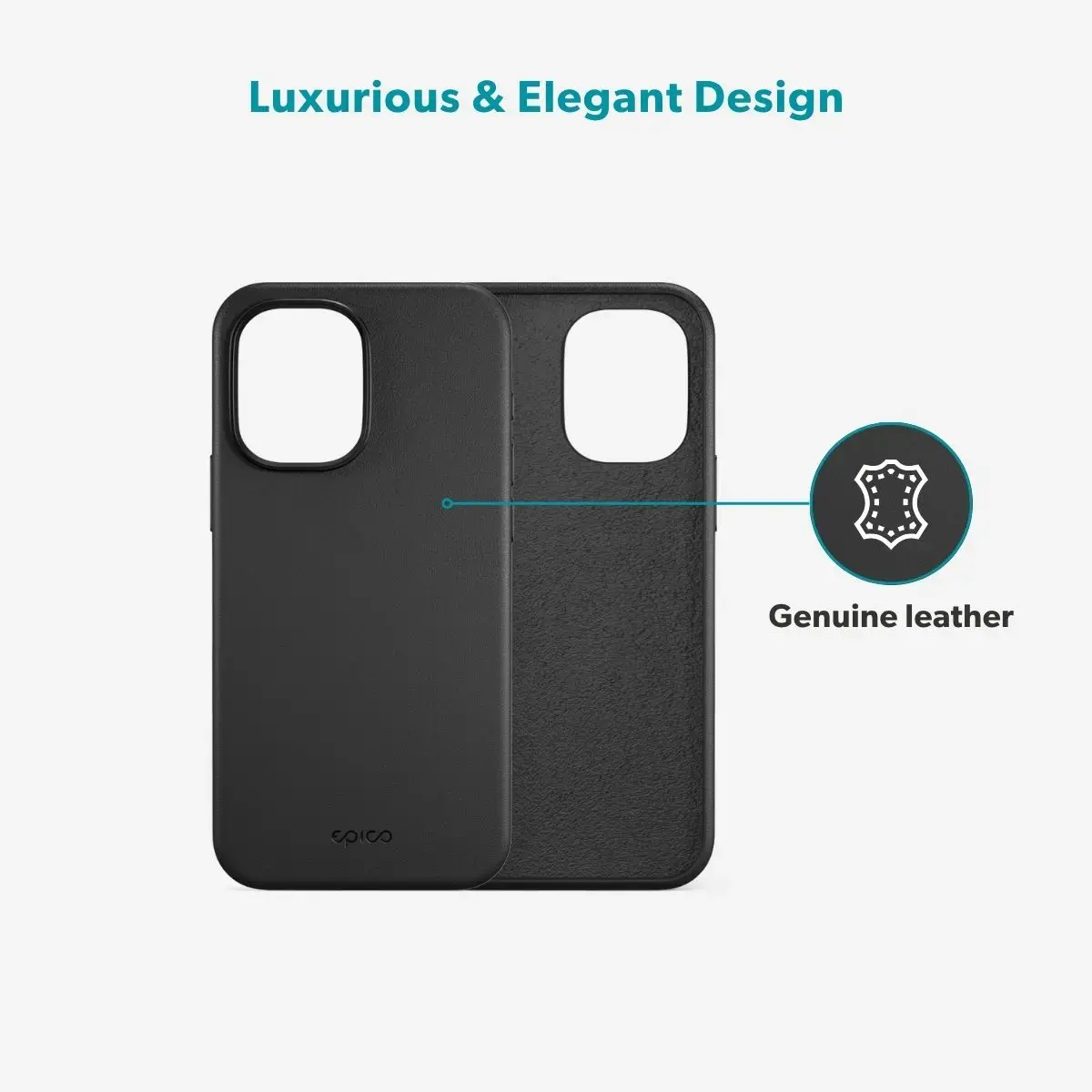 Epico Mag+ Leather Case iPhone 17 Photo 5