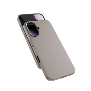 Epico Mag+ силиконовый чехол Pro iPhone 17 титановый
