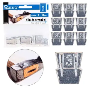 Wedge for handle fastening GEKO G72216 3 mm, pack of 10