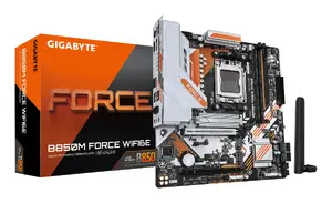 Motherboard GIGABYTE B850M FORCE WIFI6E, AMD B850, Socket AM5, Micro ATX