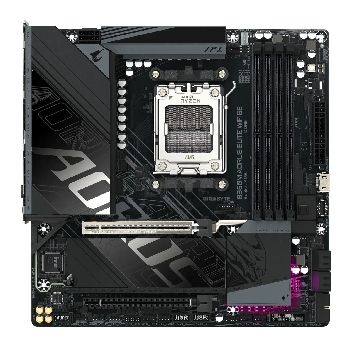 Mātesplate GIGABYTE B850M AORUS ELITE WIFI6E Photo 2