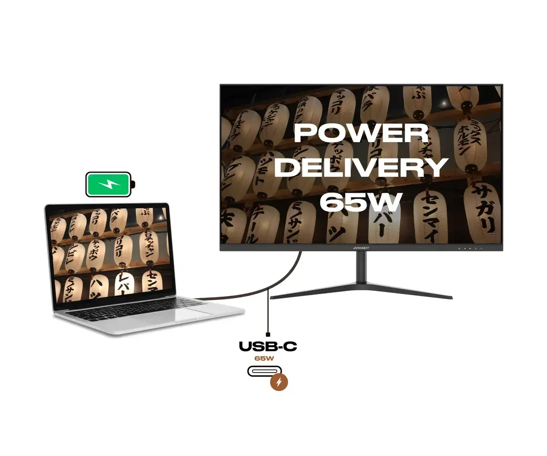 Монитор JAPANNEXT JN-IPS27WQHDR-C65W Photo 2