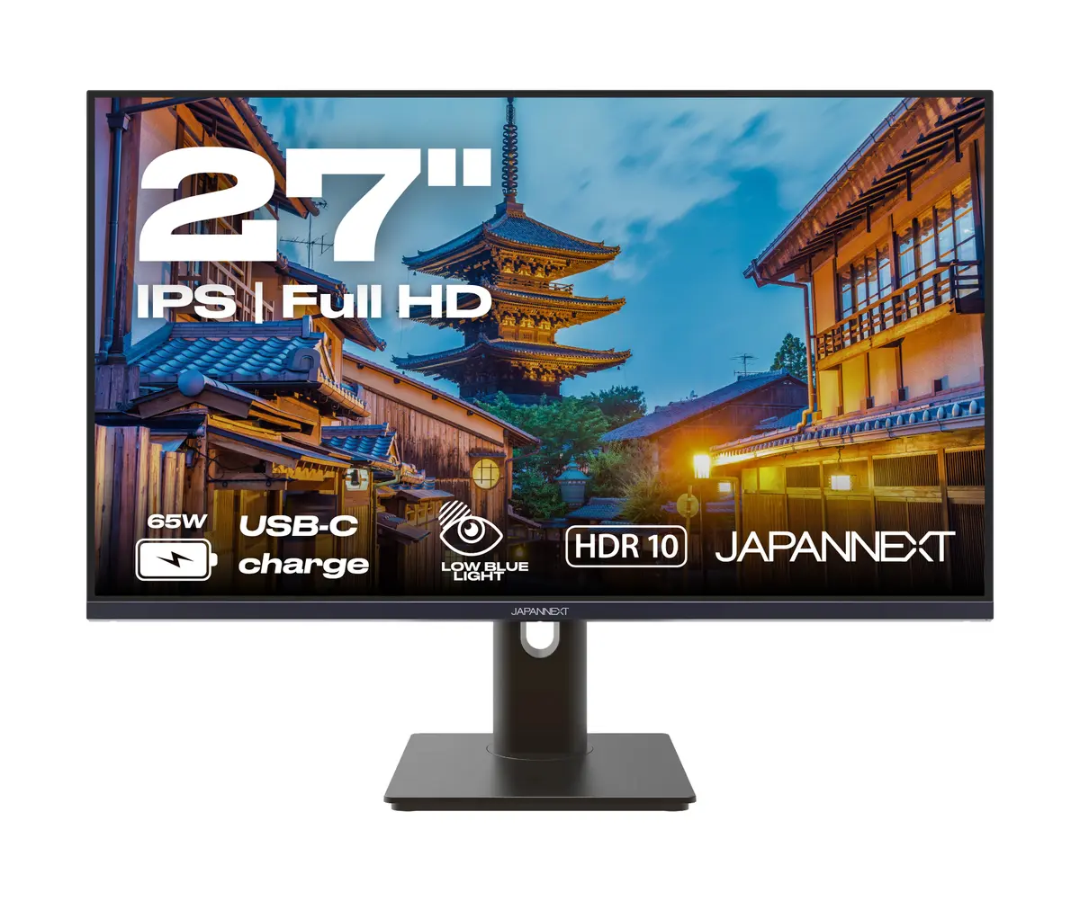 Datora monitors JAPANNEXT JN-IPS27FHDR-C65W-HSP 27" IPS