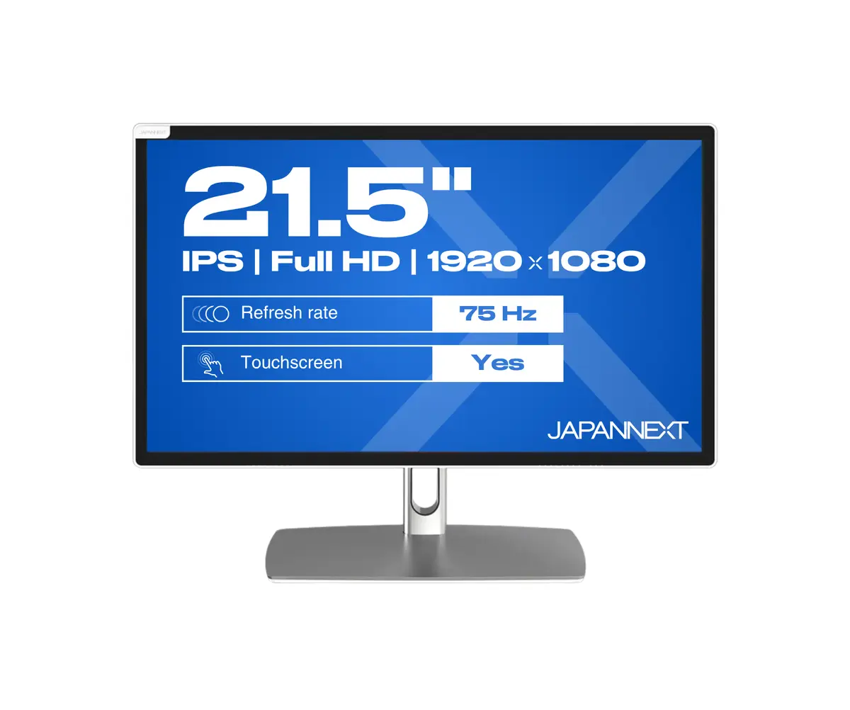 JAPANNEXT JN-IPS2152FHDR-C65W-FLD-T datora monitors skārienjutīgs 21