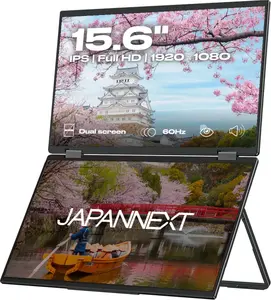 Двойной монитор JAPANNEXT JN-DMD-IPS156F 39,6 см FHD M-Touch — блок с двумя 15,6" IPS панелями