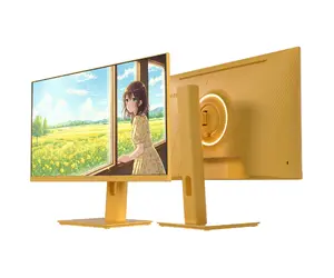 Игровой монитор JAPANNEXT JN-I238FHD120F-HSP-YE 23.8" Full HD 1920 x 1080 LCD 120 Гц 0.5 мс IPS AMD FreeSync Желтый