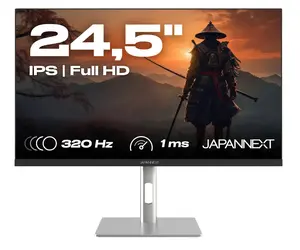 Компьютерный монитор JAPANNEXT JN-IPS245G320F-HSP 24.5 Дюйма Full HD IPS LCD 1920 x 1080 Пикселей 320Гц 1 мс Черный
