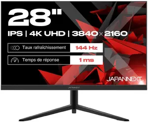 Монитор JAPANNEXT JN-IPS280UHD144F 71,1 см (28") 16:9 UHD IPS 144 Гц HDMI DisplayPort