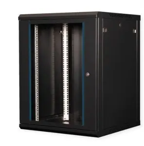 Wall Cabinet VALUE 19-Inch 600x600mm Black Kit — 19" rack mount enclosure 600×600 mm