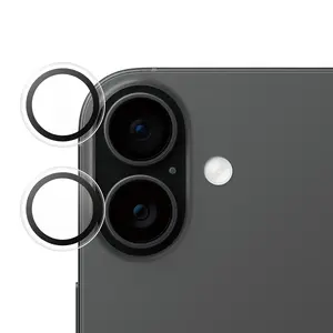 Защитное стекло для камеры PanzerGlass SAFE для iPhone 17 16 16 Plus Прозрачное Устойчивое к царапинам и ударам