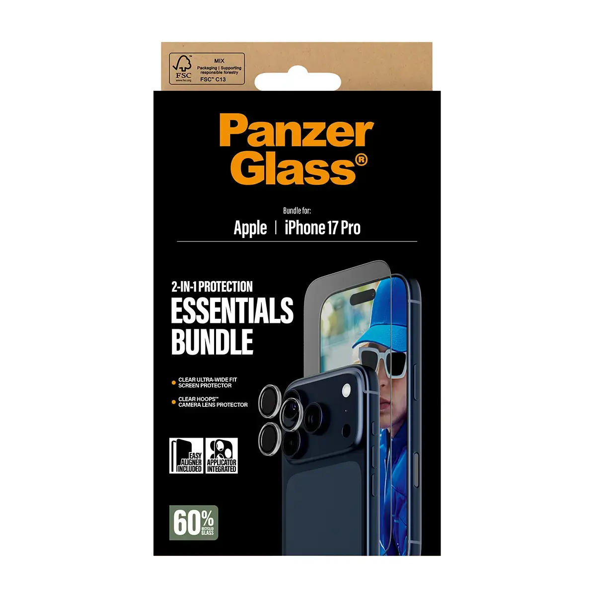PanzerGlass 2-in-1 Essentials Bundle iPhone 17 Pro Photo 3