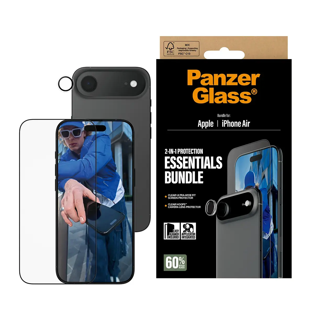PanzerGlass 2-в-1 Essentials Bundle iPhone Air Photo 2
